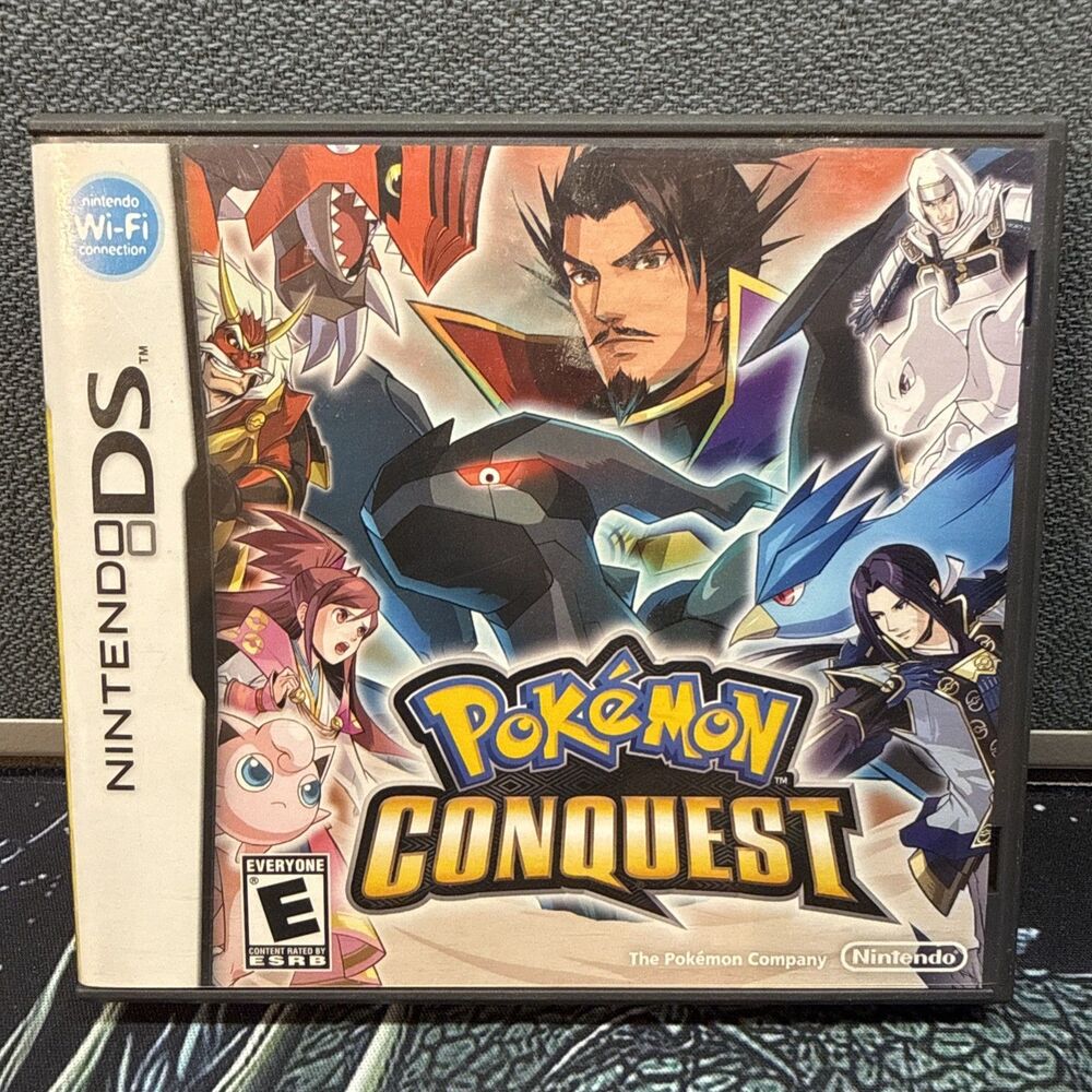 Pokemon Conquest (Nintendo DS) Original Case Only